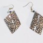 Hand Painted Shell Earrings- Dots