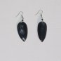 Handmade Shell Earrings- Black