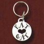 Cute Cat Tag says Fat Cat---On Sale!!