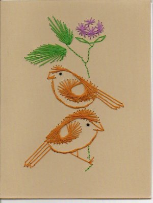 Crafty Birds Greeting Cards