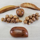 Hand Carved Wood Fruit