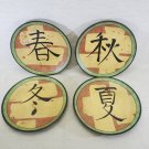 4 Better Homes & Gardens Collection Plates