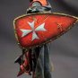 Tin toy soldier 90 mm.Superb Elite Luxury Painting.