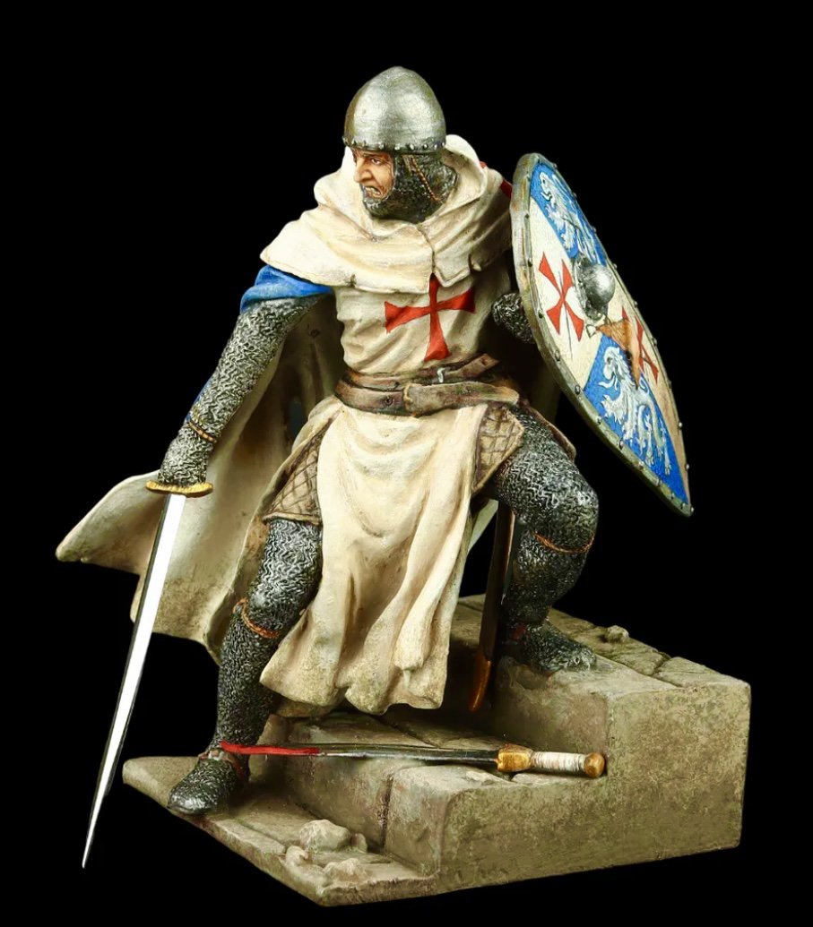 Tin toy soldier 90 mm.Superb Elite Luxury Painting.