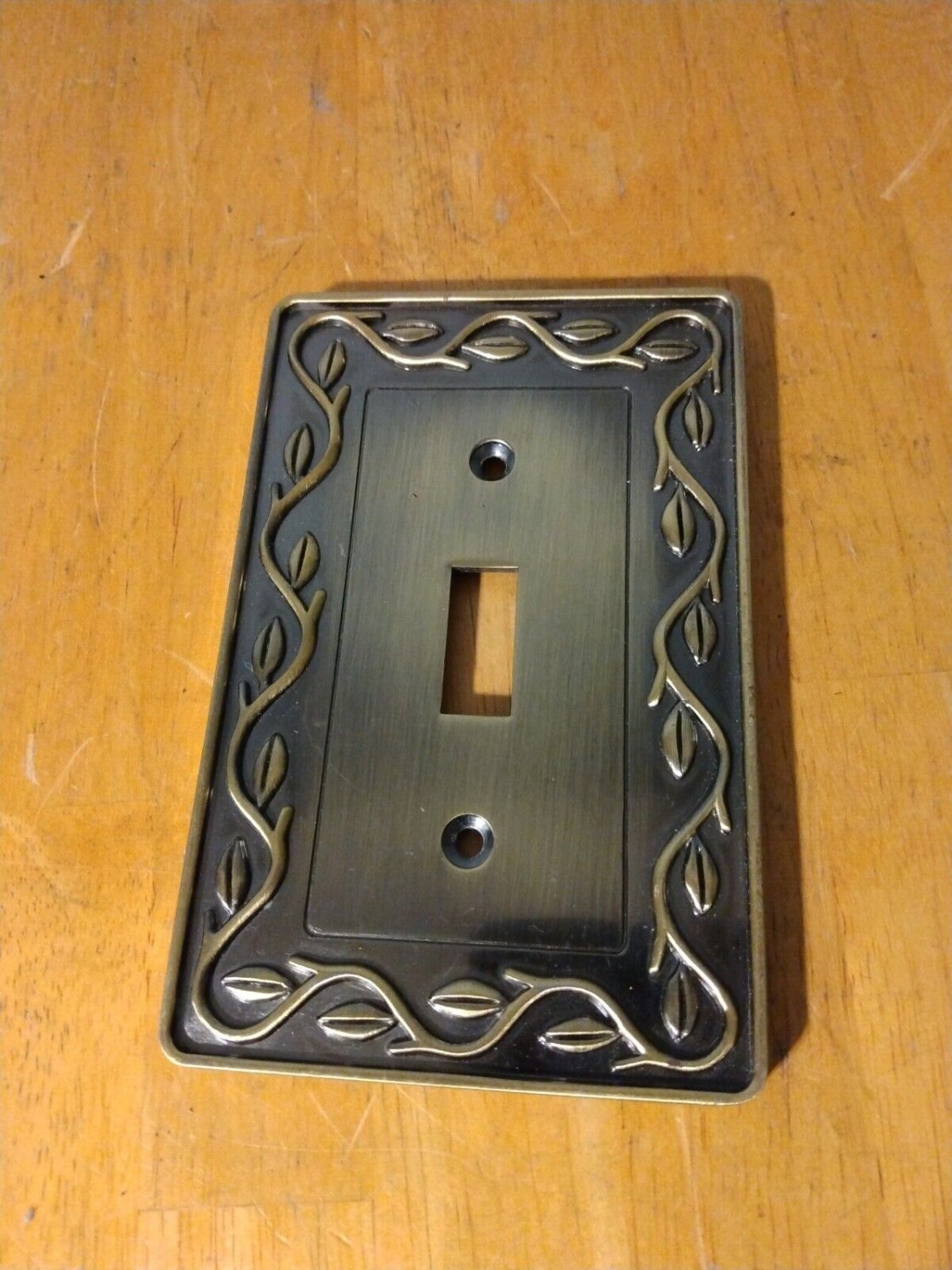 Metal Single Toggle Light Switch Cover