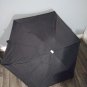 Rainkist Semi-Automatic Folding Umbrella with storage pouch, Black 34"