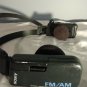 Vintage Walkman Model SRF-R5 AM/FM Stereo Headphones Receiver Headset (TESTED)