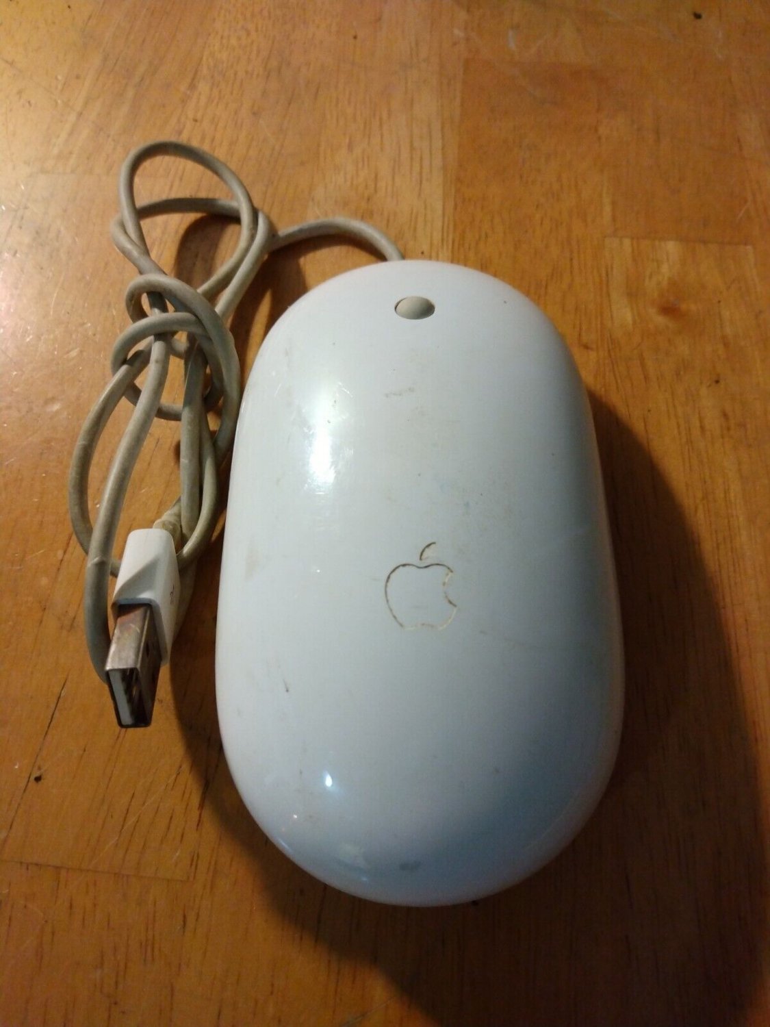 Genuine OEM Apple Mighty Mouse A1152 USB Wired Optical Mouse