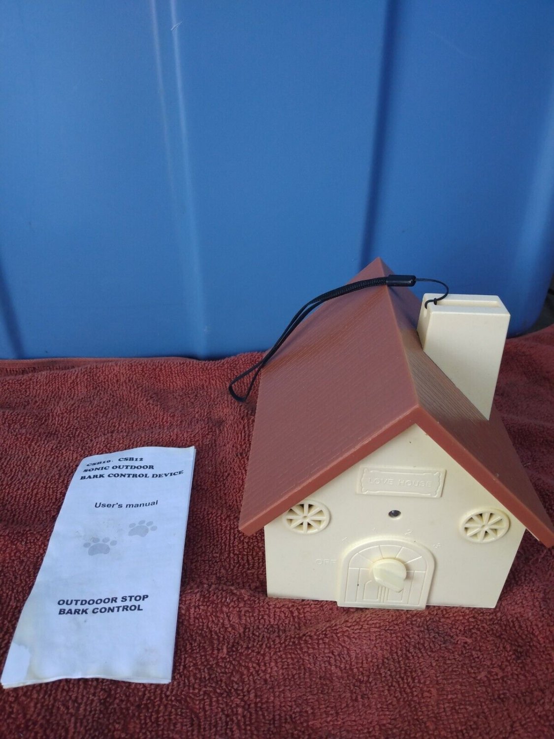 Outdoor Barking Control Device, Ultrasonic Stop Barking, Sonic Bark...