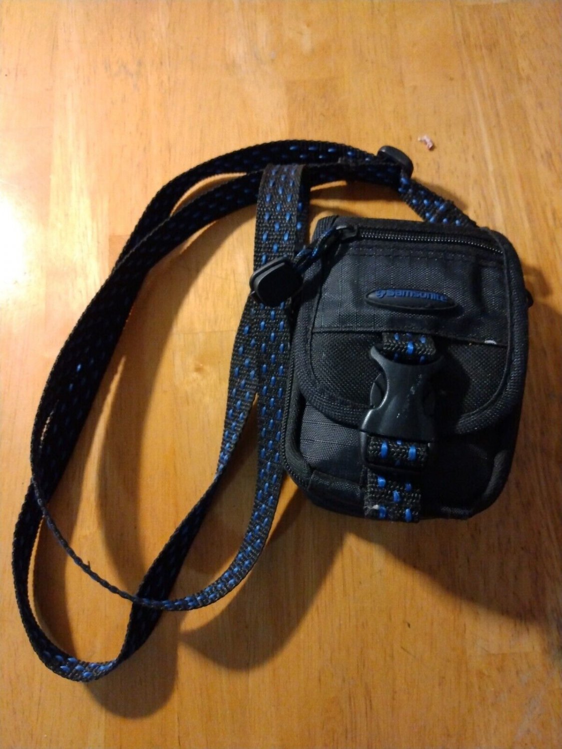 Samsung small camera Case Soft Pouch genuine 5"X3.5"X2" Shoulder Strap