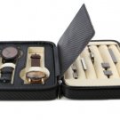 Decorebay High class Cufflink Case & Ring Storage Organizer Men's Jewelry Box