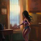Kitchen Bikini Dream