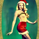 Santa's Helper In Black Nylons