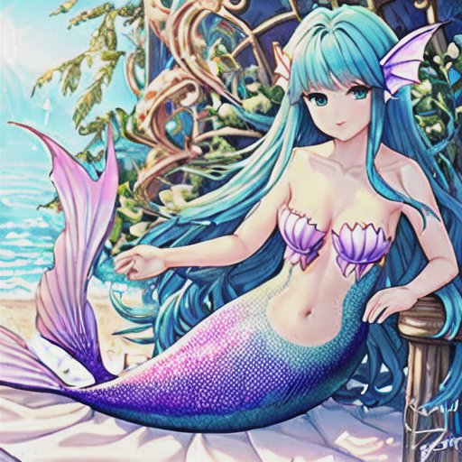 Anime Mermaid