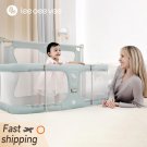 Newborn Sleeping Safety Fence Bedroom Anti-Fall Rail Side Protective Barrier Foldable Children Bed