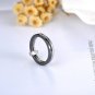 Unique Handmade Ceramic Crystal Rings for Women, Girls, Gold Stainless Steel | CZ Stones Rings