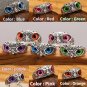 Unique Handmade Hand Crafted Adjustable Owl Ring Stunning Blue Eye Detail Bird Lover