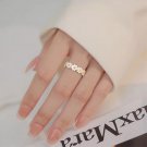 Daisy Flower Rings For Women Sweet Cute Flower Finger Ring Wedding Fine Jewelry Gift