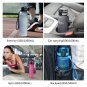 Portable Protein Shaker - Leakproof Travel Drinkware for Smooth Mixing