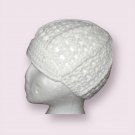 Brim hat with cable stitch