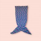Mermaid tail blanket