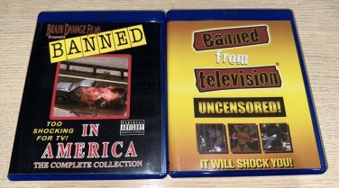 BLU-RAY: BANNED IN AMERICA + BANNED ON TV - THE 