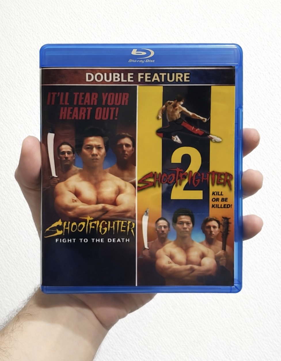 BLU-RAY: Shootfighter 1 & 2 Double Feature &acirc;�� Martial Arts Action &acirc;�� Region Free