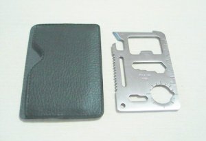 Multi Function Pocket Survival Card Tools