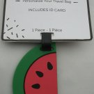 WATERMELON TRAVEL SUITCASE BAG LUGGAGE TAG