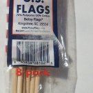 8 BETSY ROSS AMERICAN FLAGS 4"X6"