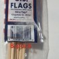 8 BETSY ROSS AMERICAN FLAGS 4"X6"
