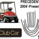 Club Car IQ Precedent Golf Cart # 2 Gauge Battery Power Cable Kit