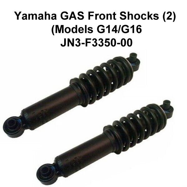 Yamaha G14, G16 Gas Golf Cart Front Shock Absorber (2) Shocks JN3F3350