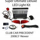 Club Car Precedent Ultimate Deluxe Light Kit FULL LED w/Hi Lo Beams 2004-UP