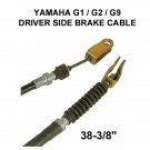 Yamaha G1, G2, G9 Golf Cart Brake Cable DRIVER SIDE J56-F6341, J10-26341
