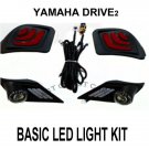 Yamaha Drive2 Golf Cart 2017-Up LED Basic LED Light Kit