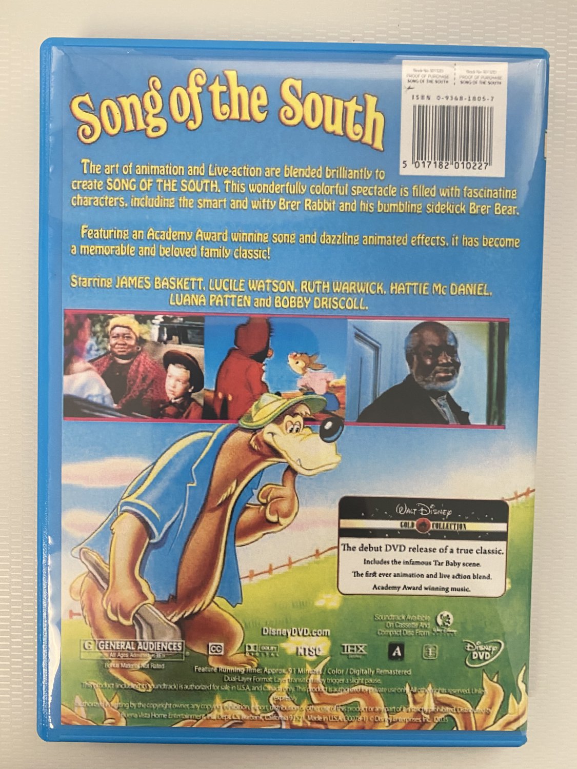 Song Of The South 1946 DVD Remastered in 1080p HD