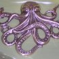 Antiqued Brass Octopus Necklace
