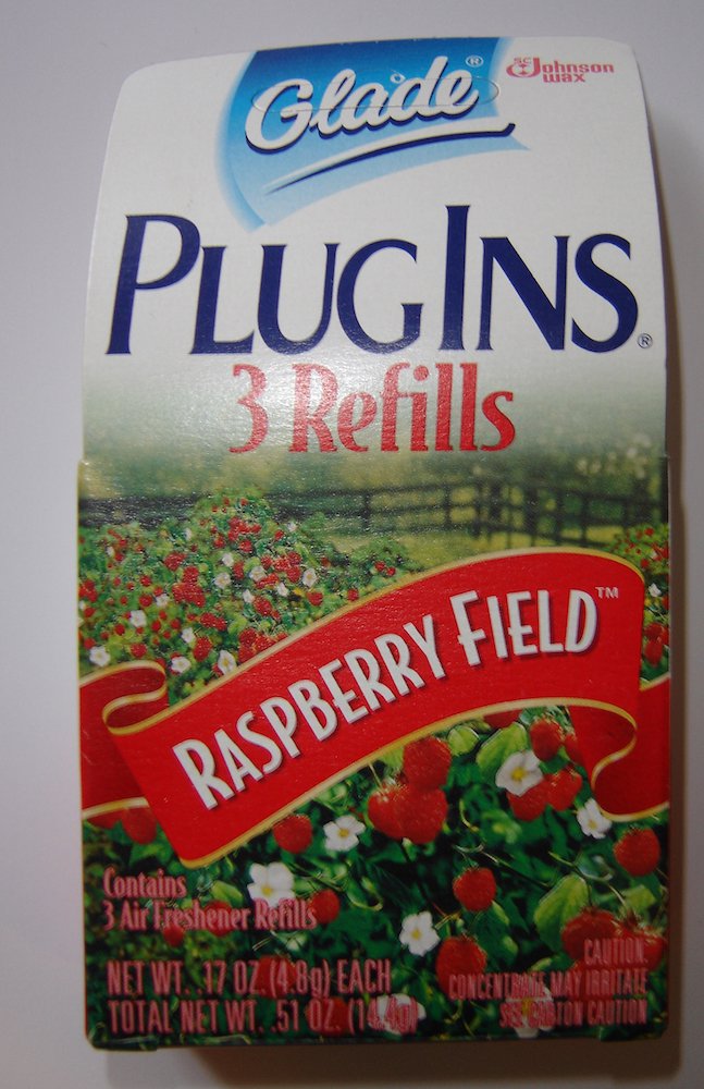 Glade PlugIns Air Freshener Gel Refills, Raspberry Field (3 Refills); HTF!