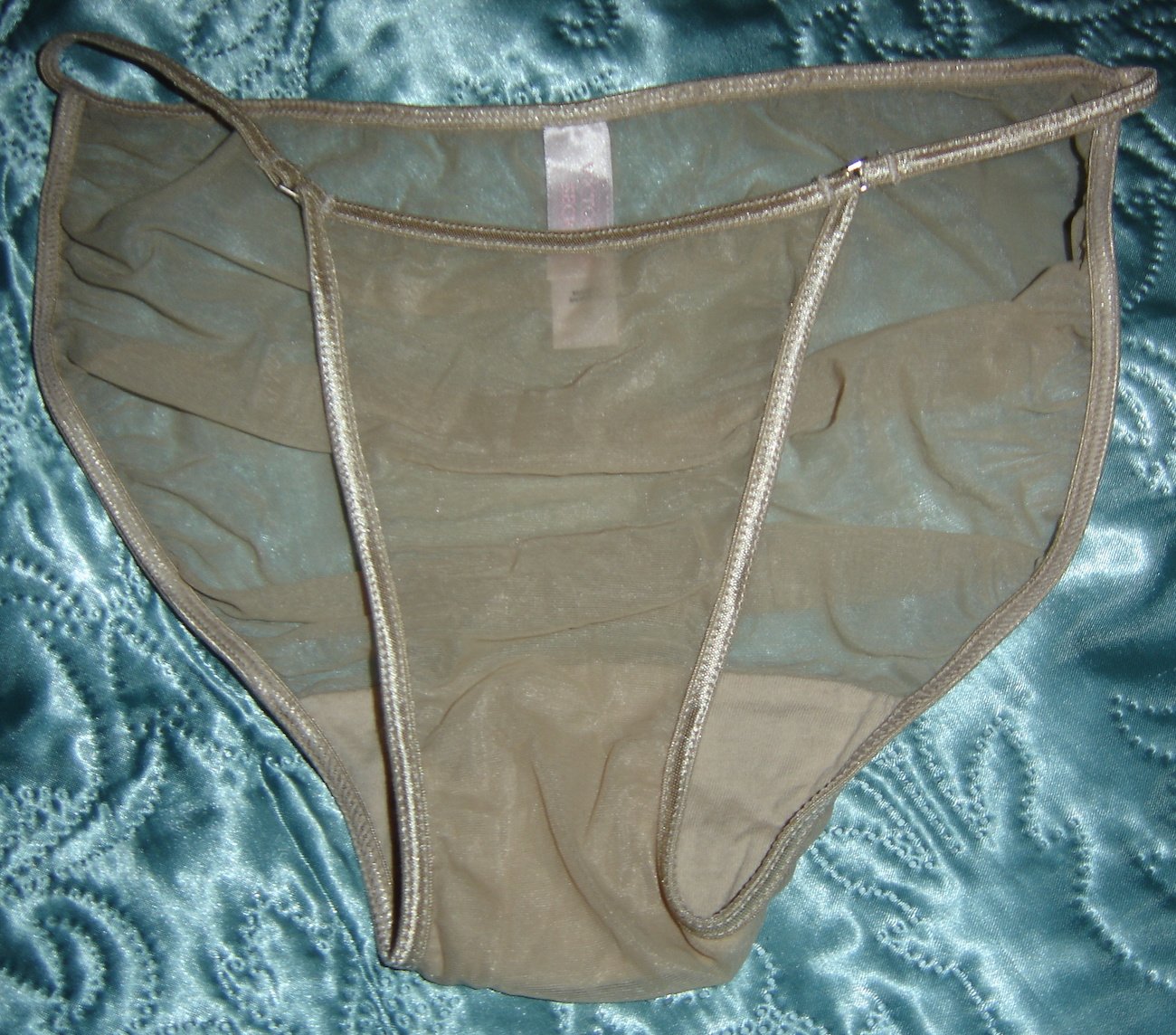 Vintage Victoria's Secret SHEER Bikini Panties! Sz. S; SEXY!!