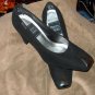 PIERRE DUMAS WOMAN’S BLACK 3-1/2 INCH HEEL PUMPS SHOES size 6-1/2