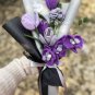 Purple Phalaenopsis Crochet Bouquet