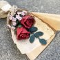 Red Rose Crochet Bouquet - Forbidden City