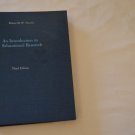 An Introduction tp Educational Research 3rd Edition 1969 by Travers Hard Cover