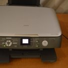 Epson Stylus CX7800 All-in-One Printer Copier Scanner Powers up NO INKS Untested