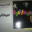 Beatlemania Book and Stagebill Blackstone Theatre