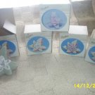 Porcelain Victorian Flower x 18 pcs NIB gift flower