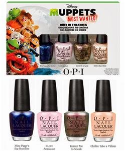 OPI MUPPETS MOST WANTED MINI SET OF 4