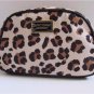BETSEY JOHNSON LARGE LOAF COSMETIC BAG Leopard BM 18670 NEW WITH RETAIL TAG