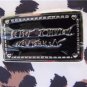 BETSEY JOHNSON LARGE LOAF COSMETIC BAG Leopard BM 18670 NEW WITH RETAIL TAG